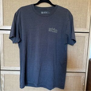 Stio Modern Mountain Apparel Graphic T-Shirt Men’s Large Jackson Hole Wyoming